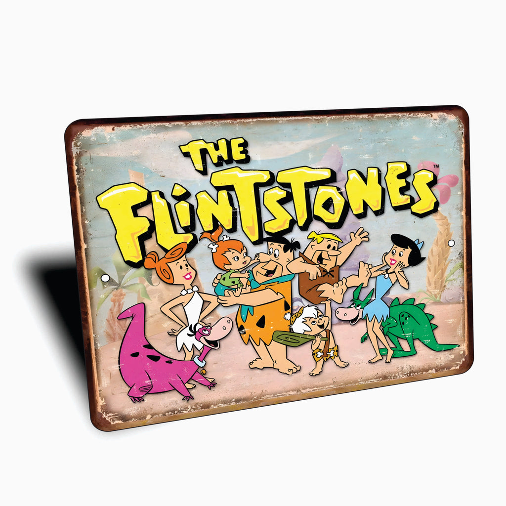 PLACA LOS PICAPIEDRA