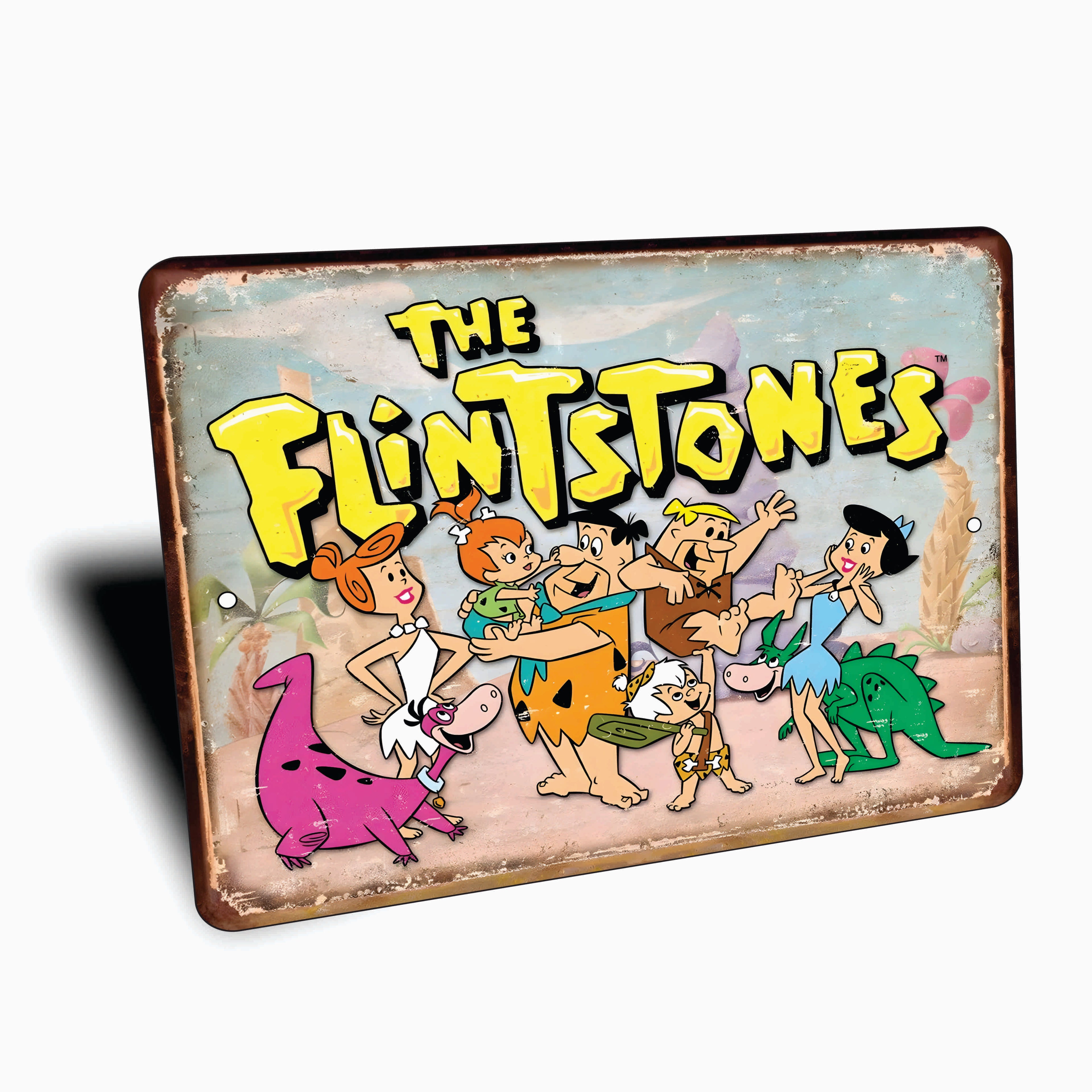 PLACA LOS PICAPIEDRA