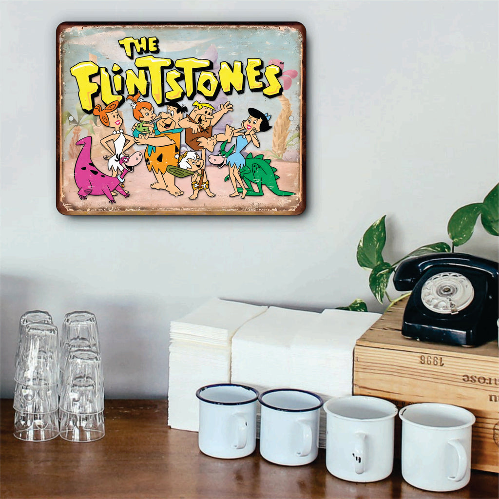 PLACA LOS PICAPIEDRA