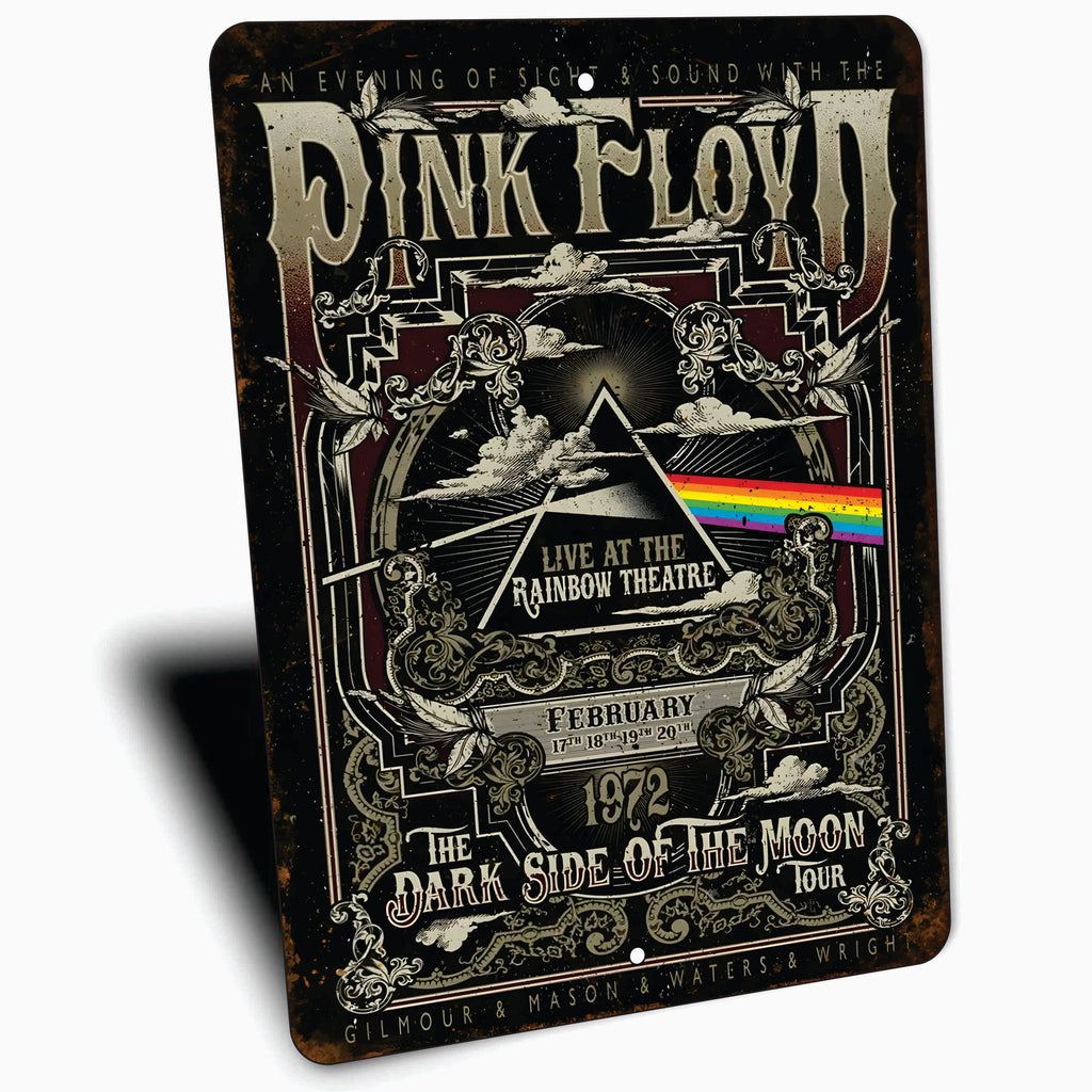 PLACA PINK FLOYD TOUR