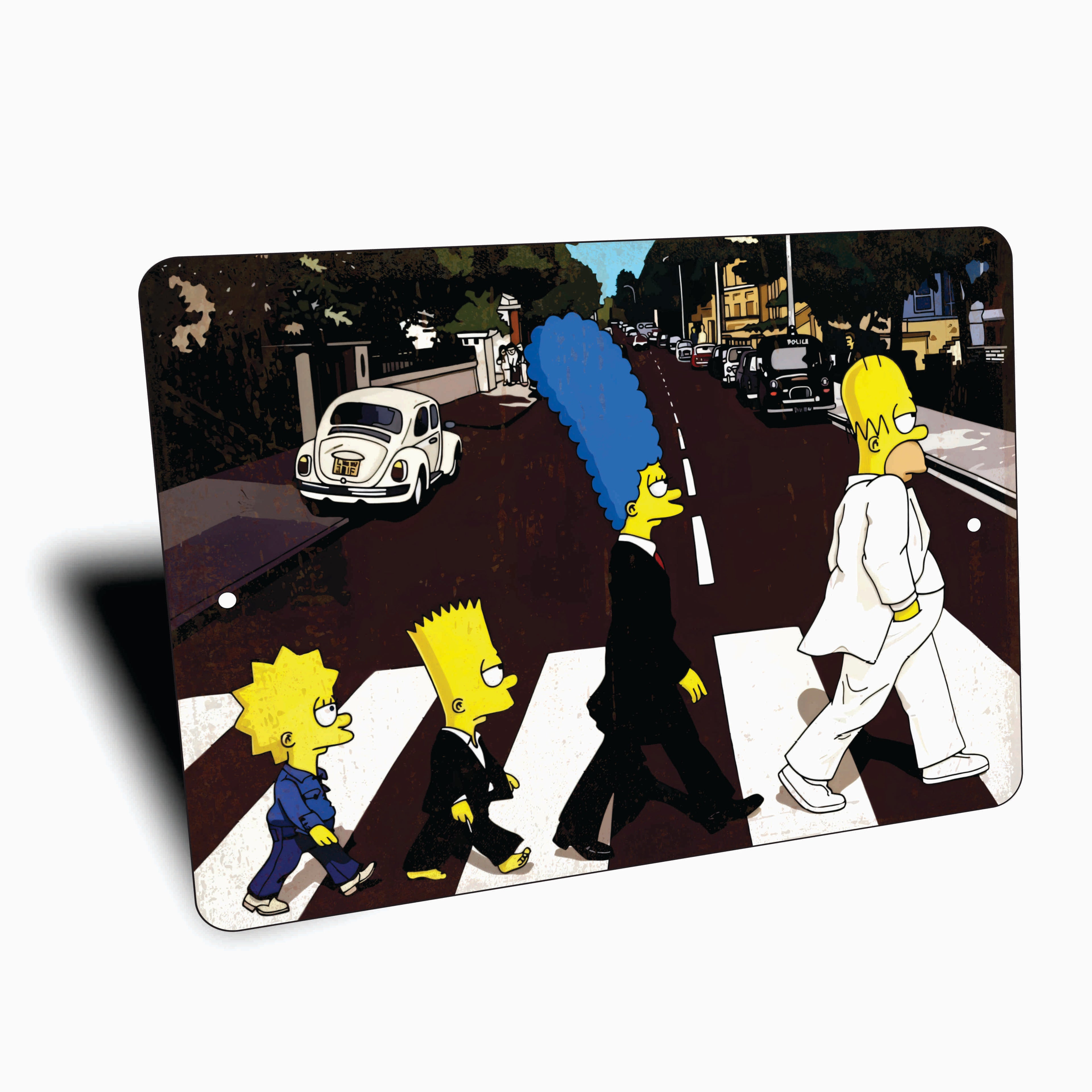 PLACA LOS SIMPSON