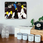PLACA LOS SIMPSON