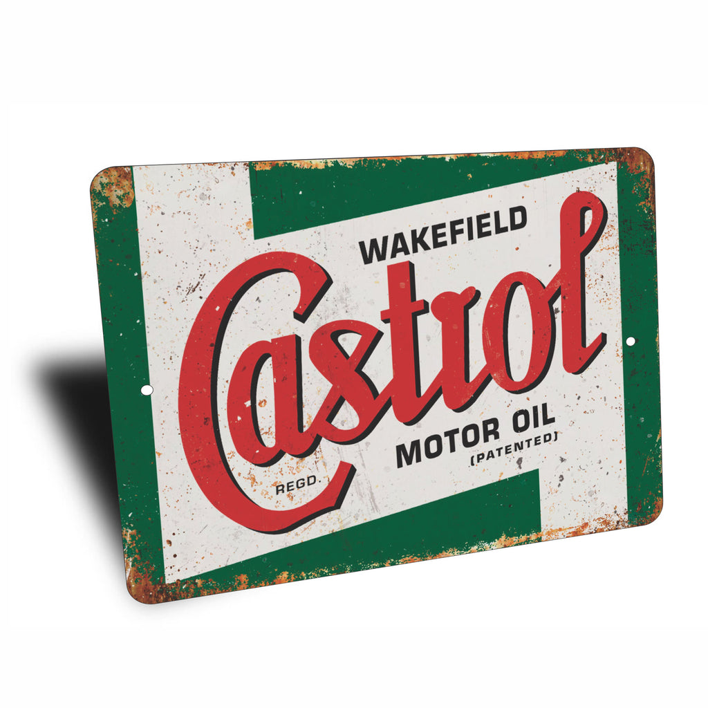 PLACA CASTROL MOTOR OIL
