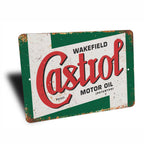 PLACA CASTROL MOTOR OIL