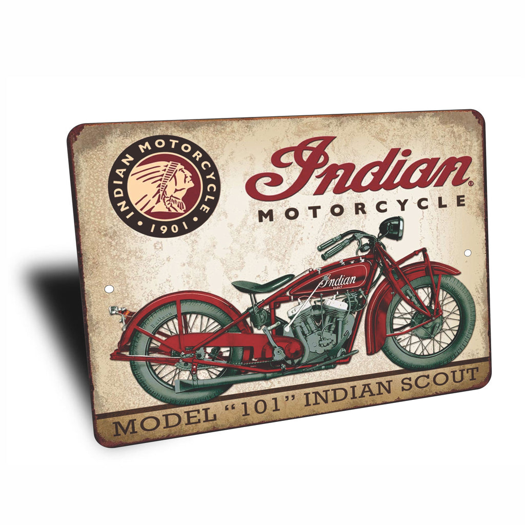 PLACA INDIAN MODEL 101