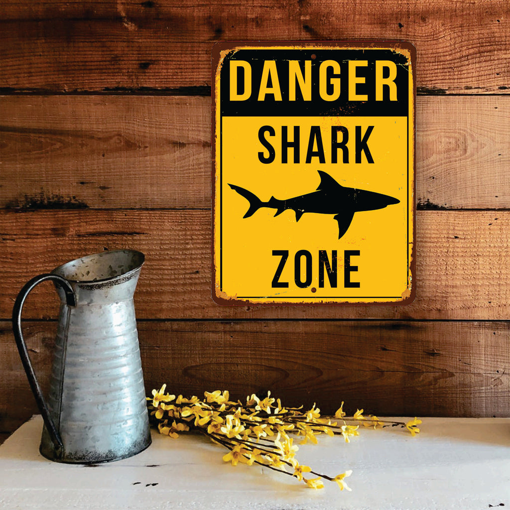 PLACA SHARK ZONE