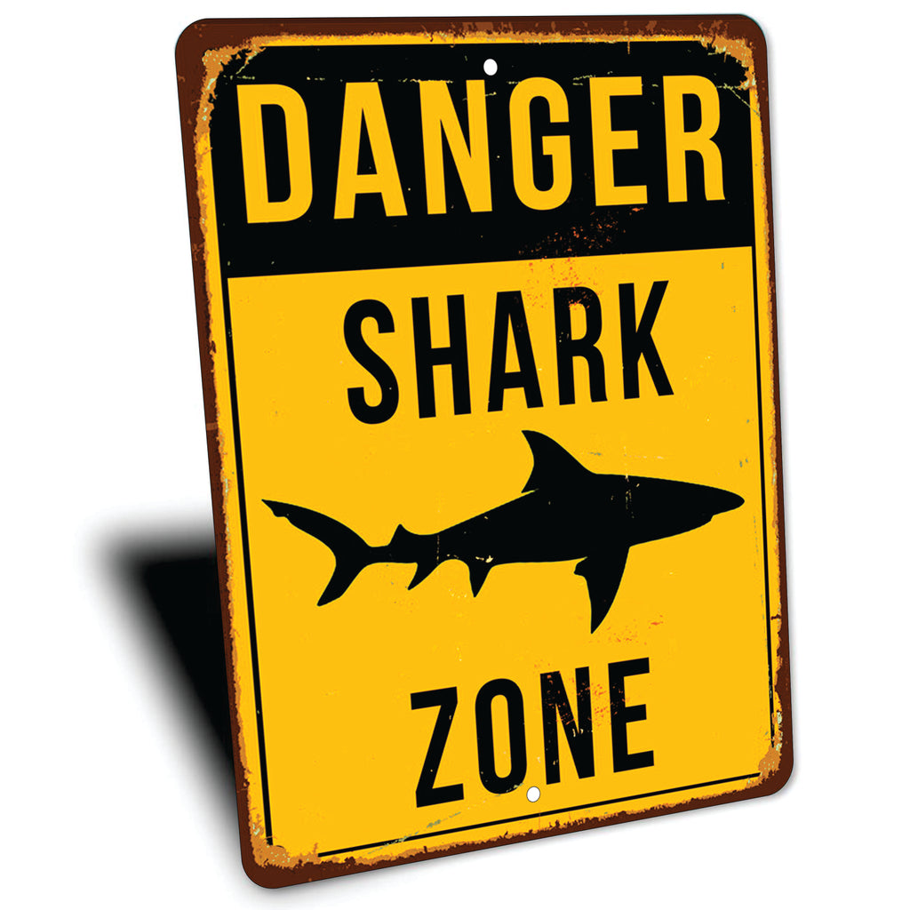 PLACA SHARK ZONE