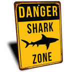 PLACA SHARK ZONE