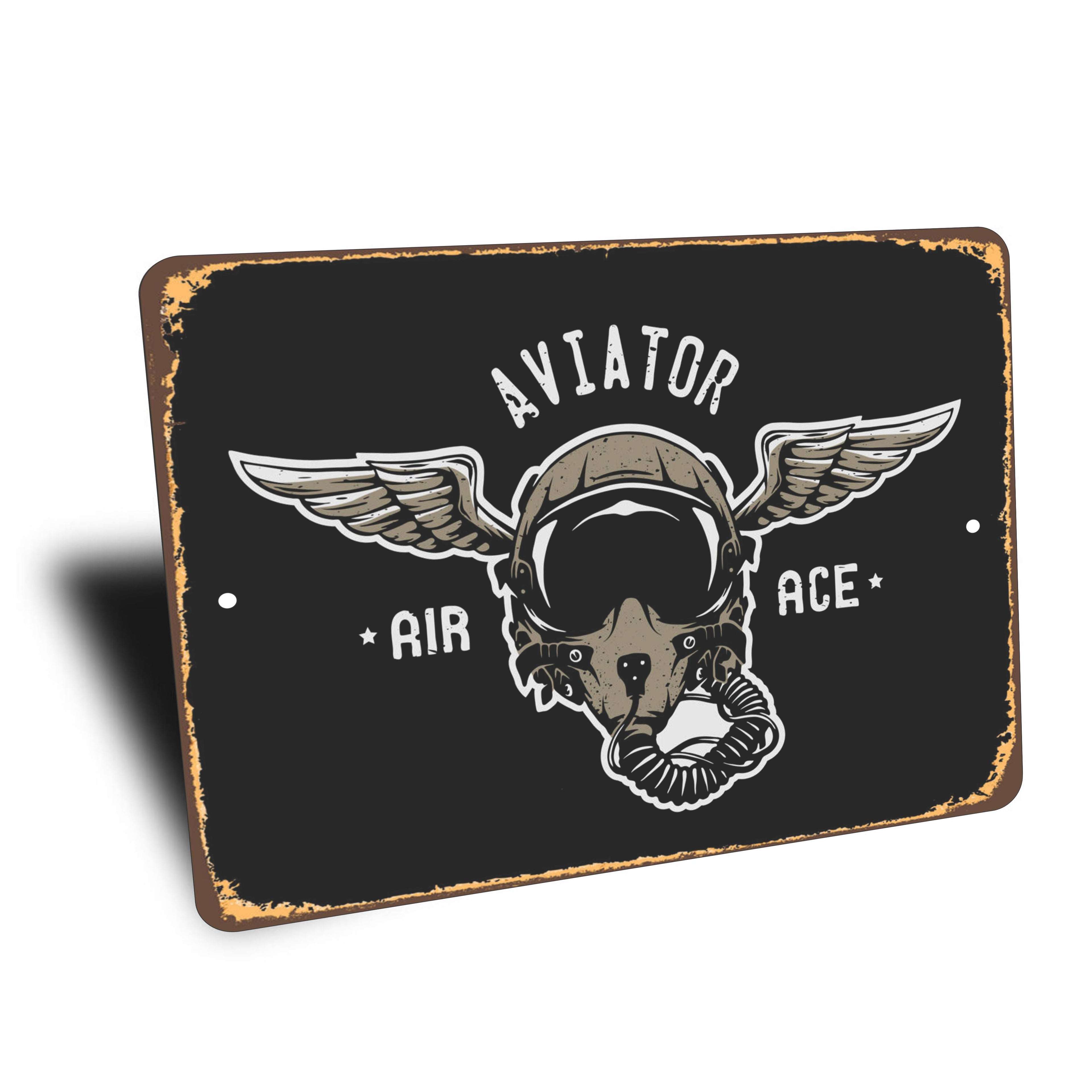 PLACA AVIATOR AIR ACE