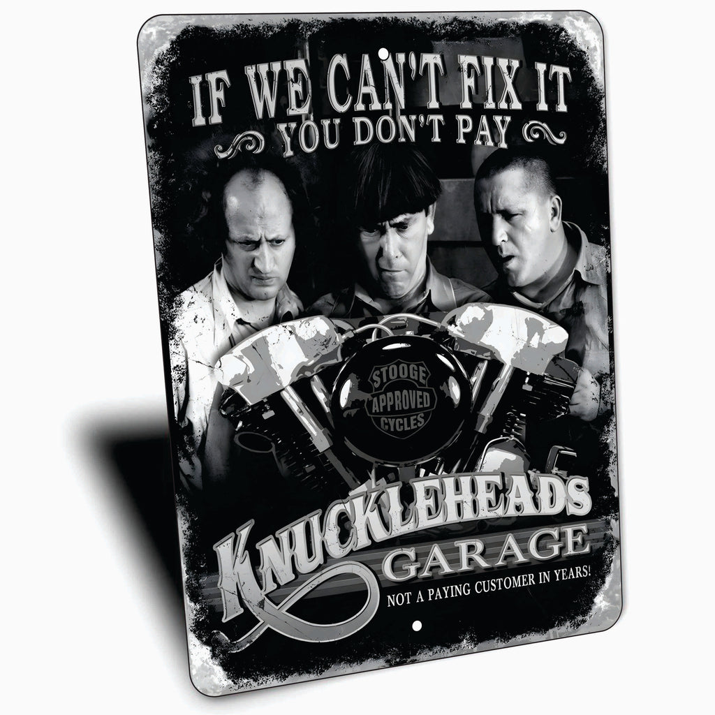 PLACA LOS TRES CHIFLADOS