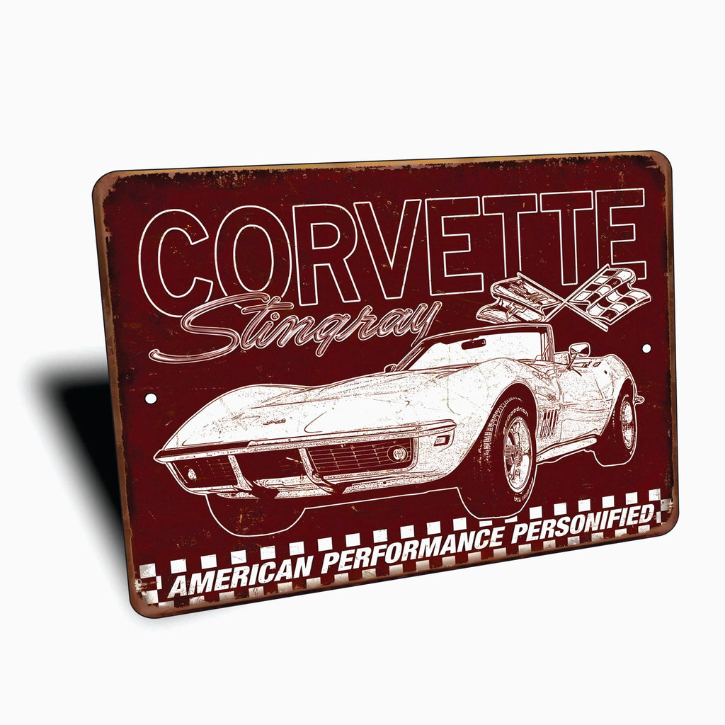 PLACA CORVETTE