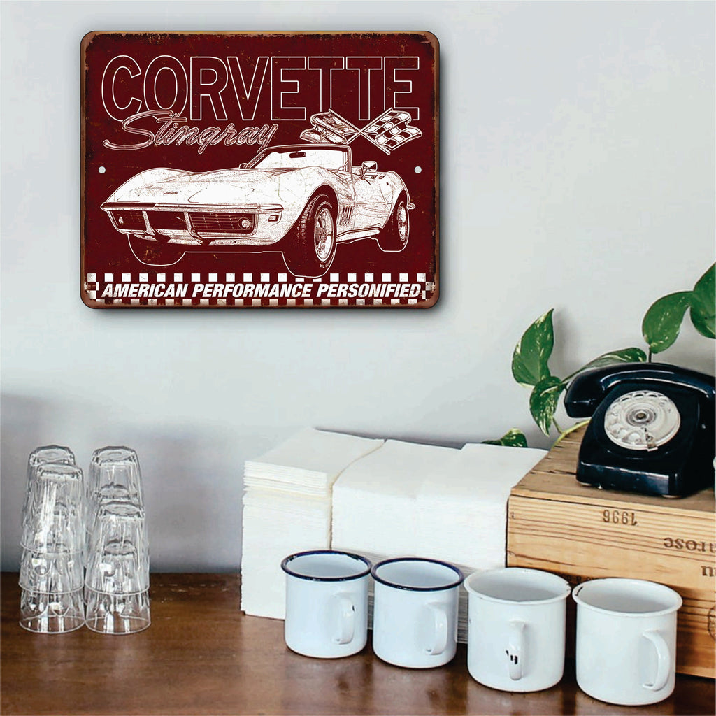 PLACA CORVETTE