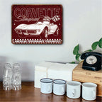 PLACA CORVETTE