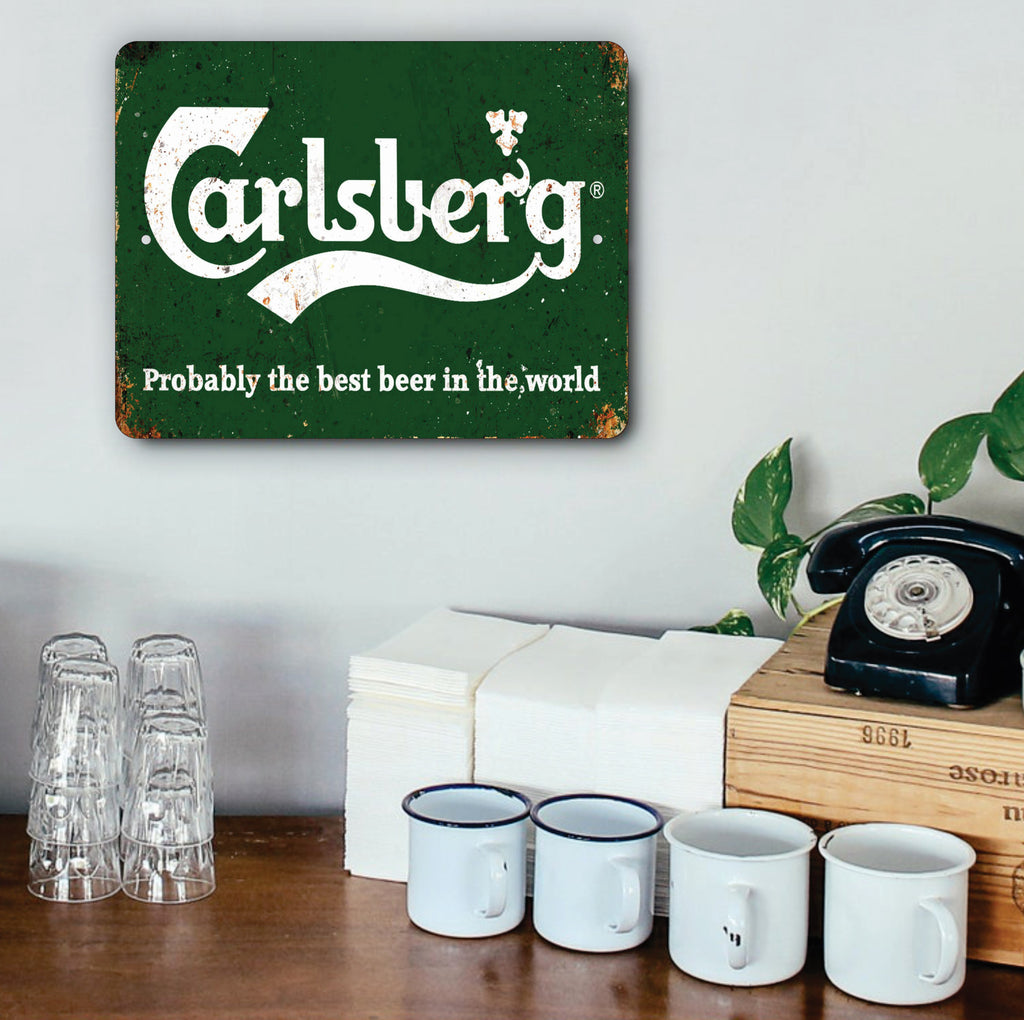 PLACA CERVEZA CARLSBERG