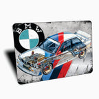 PLACA BMW MOTOR