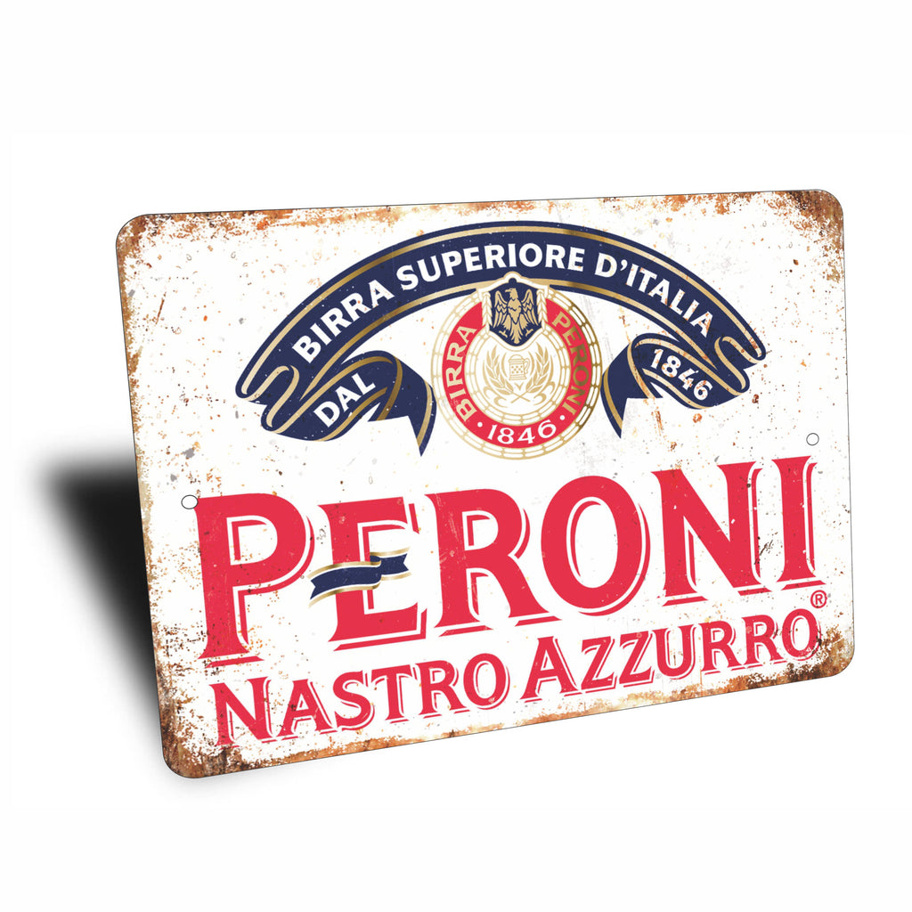 PLACA CERVEZA PERONI