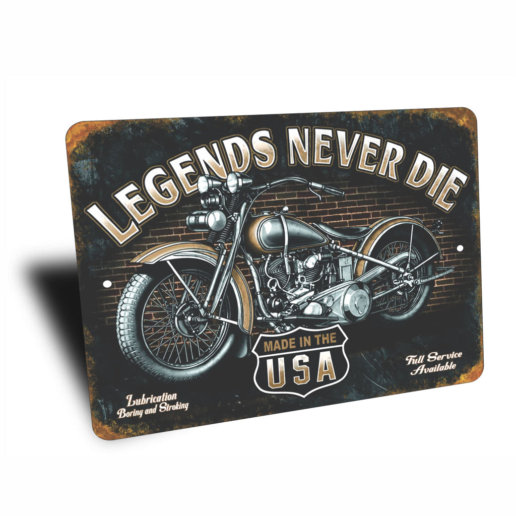 PLACA LEGENDS NEVER DIE