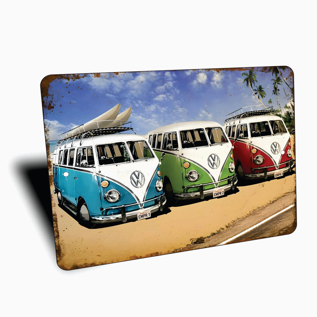 PLACA VOLKSWAGEN CALIFORNIA