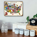 PLACA US BEER MAP