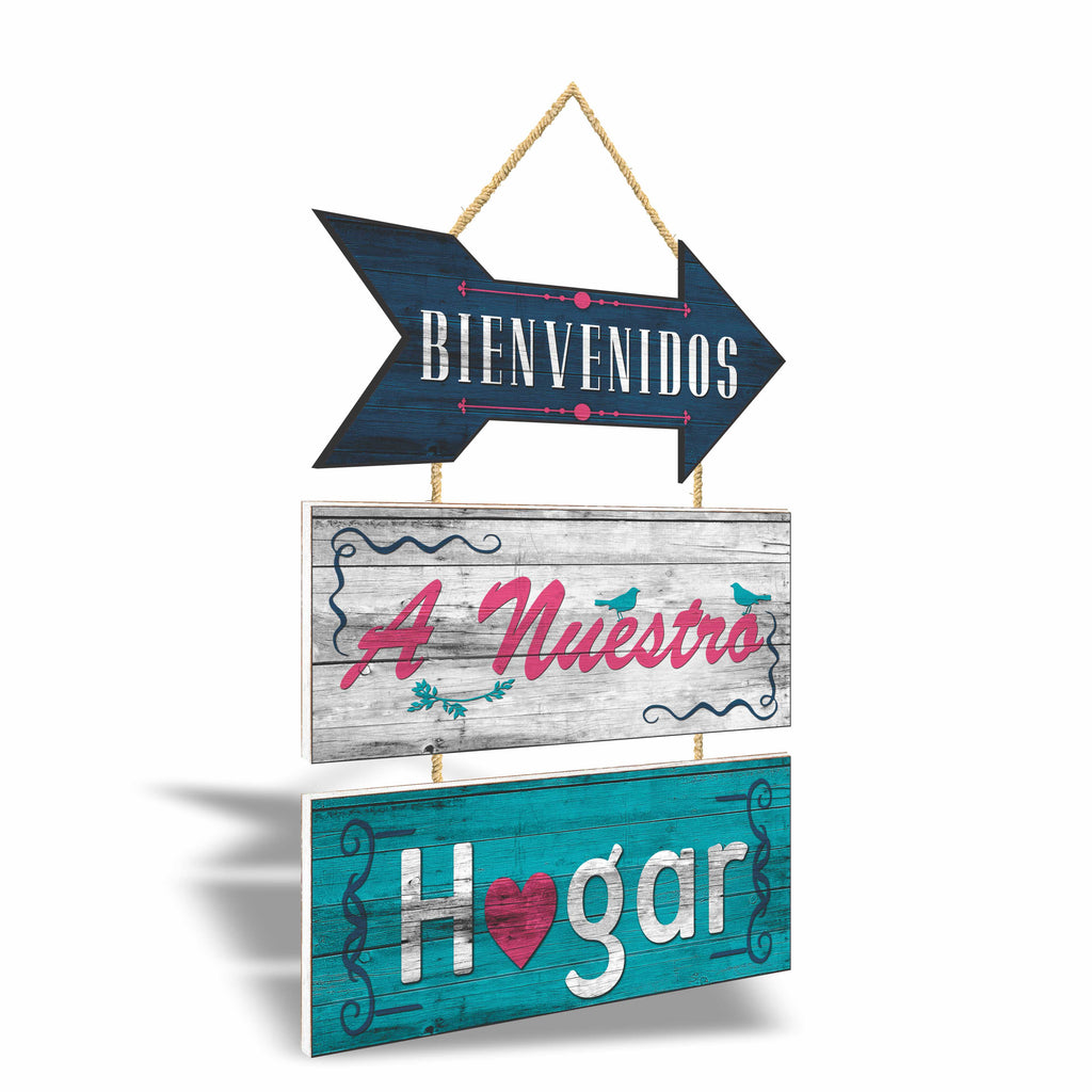 DECO PUERTA BIENVENIDOS