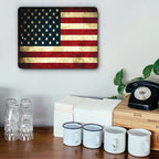 PLACA BANDERA ESTADOS UNIDOS