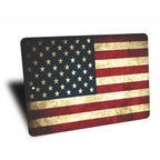 PLACA BANDERA ESTADOS UNIDOS