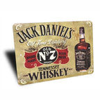 PLACA JACK DANIEL S WHISKEY