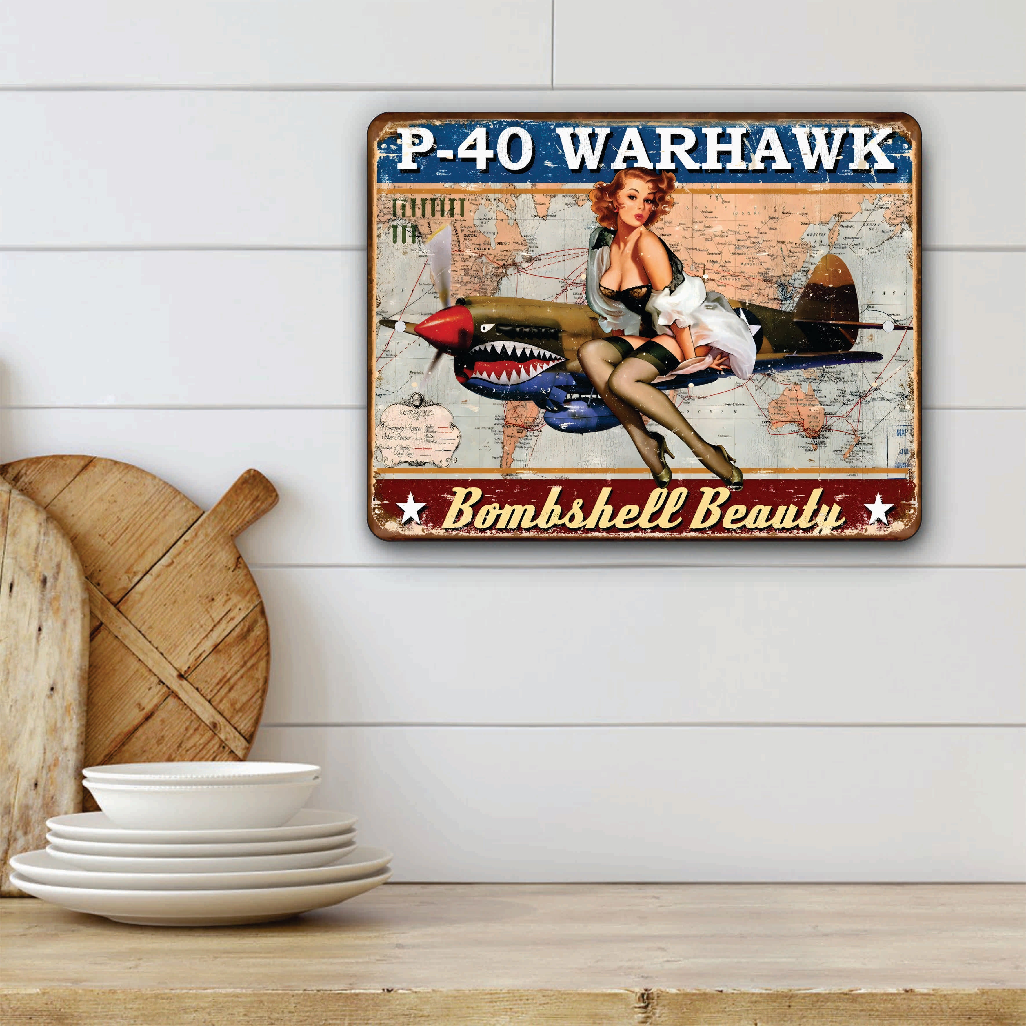 PLACA BOMBSHELL BEAUTY