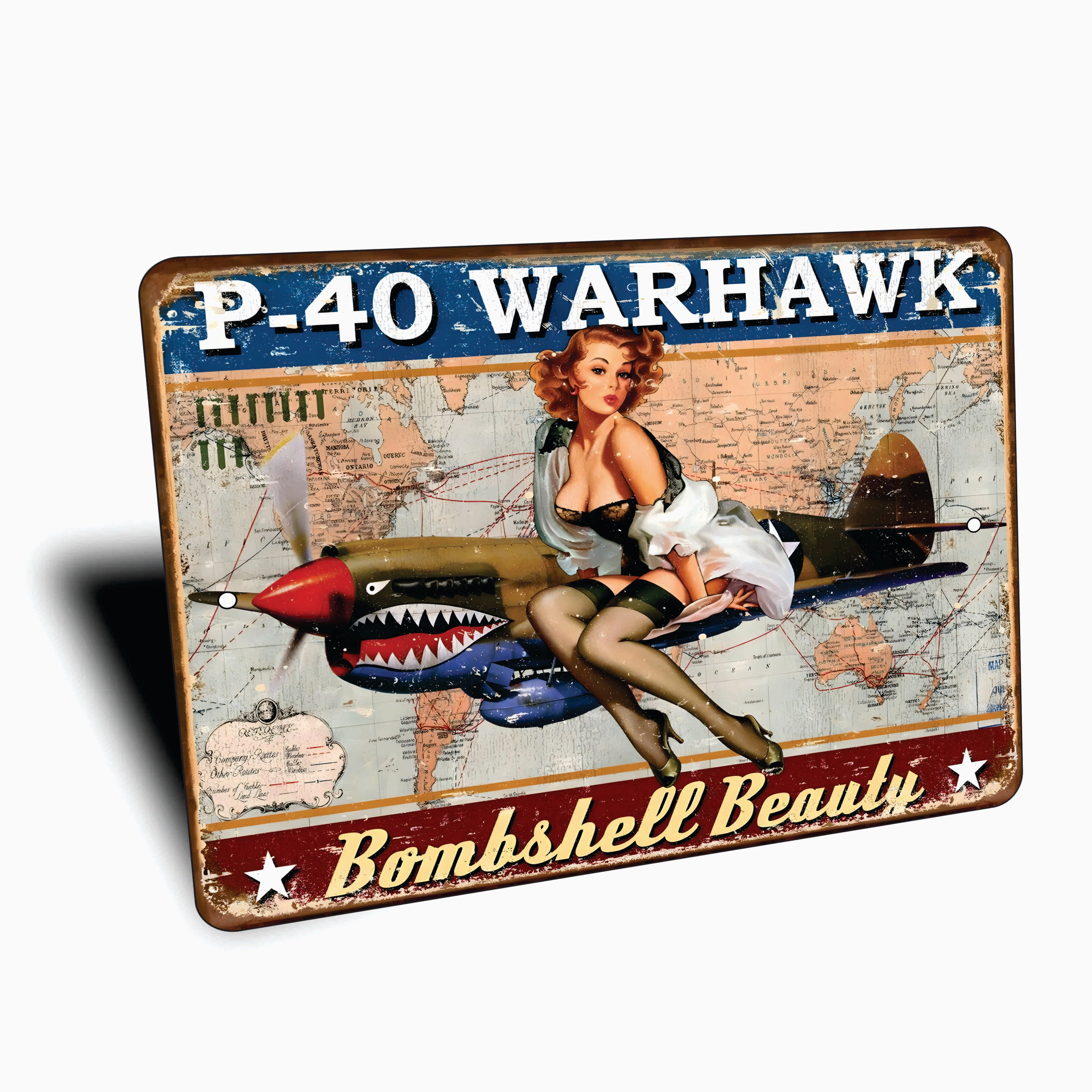 PLACA BOMBSHELL BEAUTY