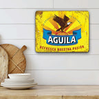 PLACA CERVEZA AGUILA