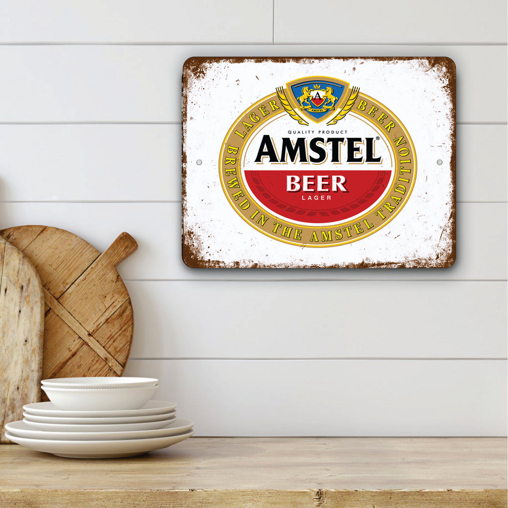 PLACA CERVEZA AMSTEL