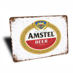 PLACA CERVEZA AMSTEL