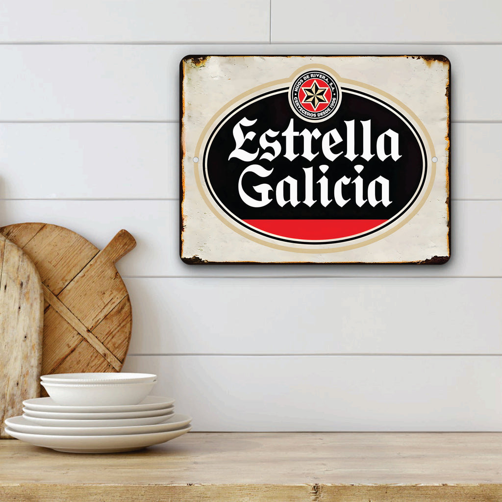 PLACA ESTRELLA GALICIA