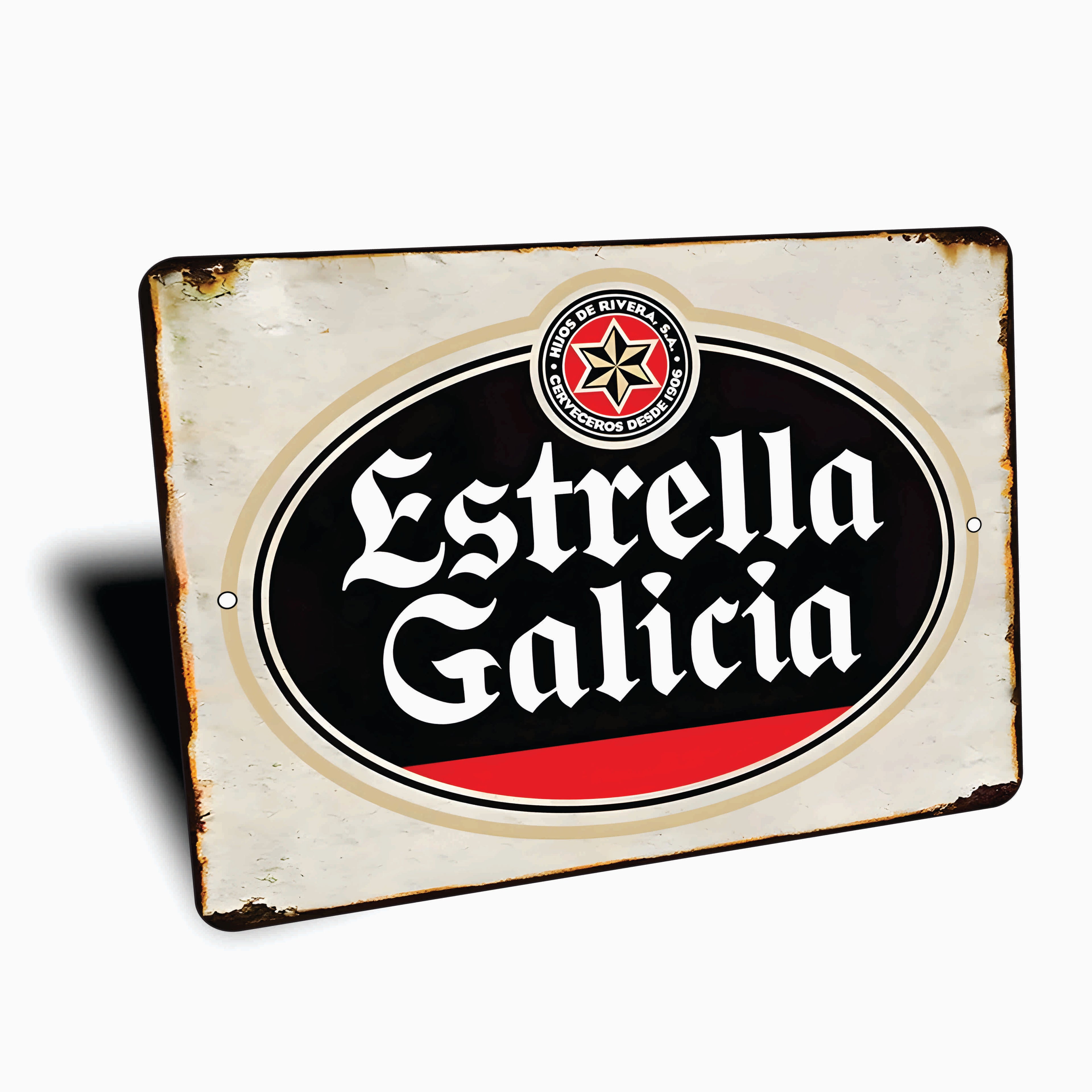 PLACA ESTRELLA GALICIA
