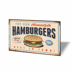 POSTER HAMBURGERS