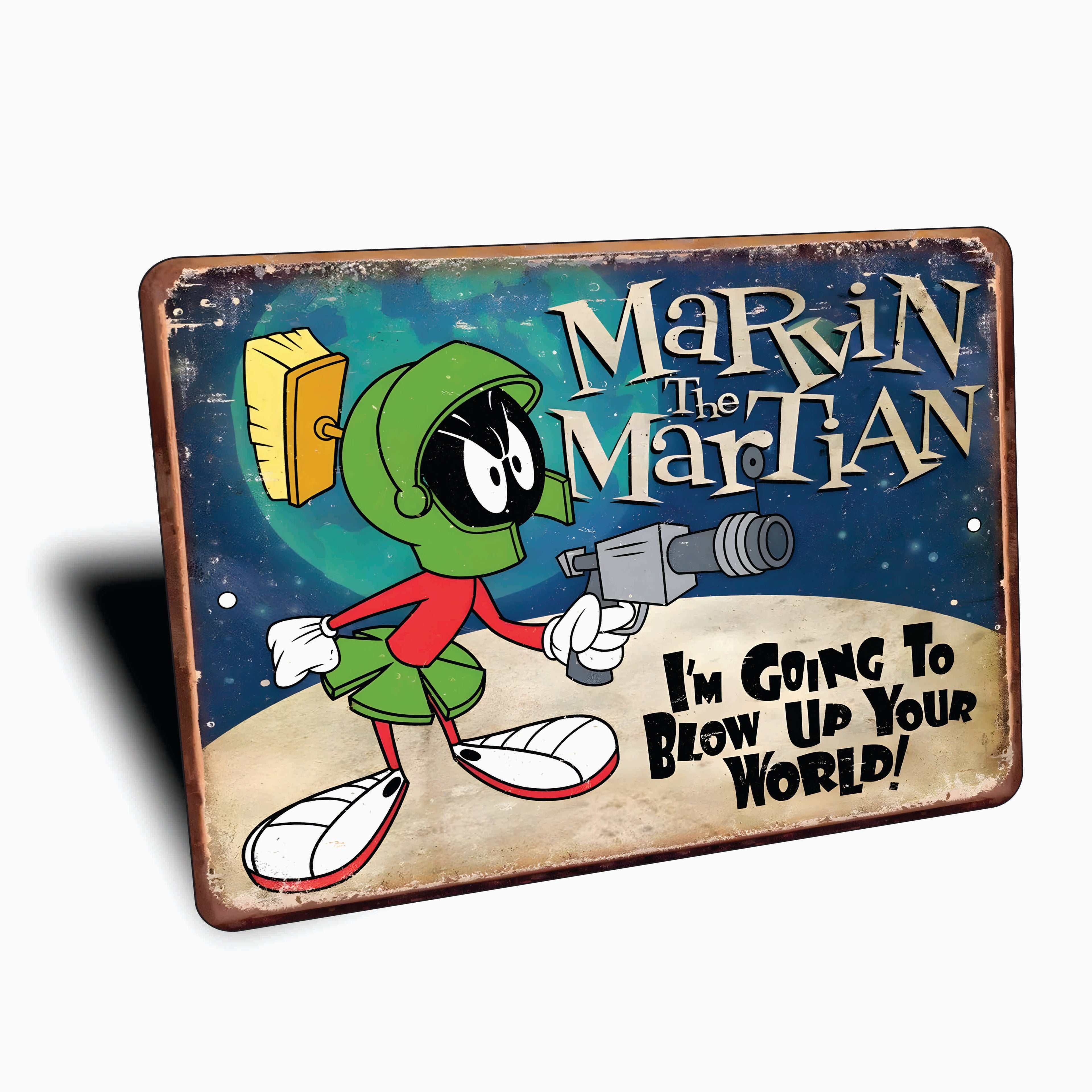 PLACA MARVIN THE MARTIAN