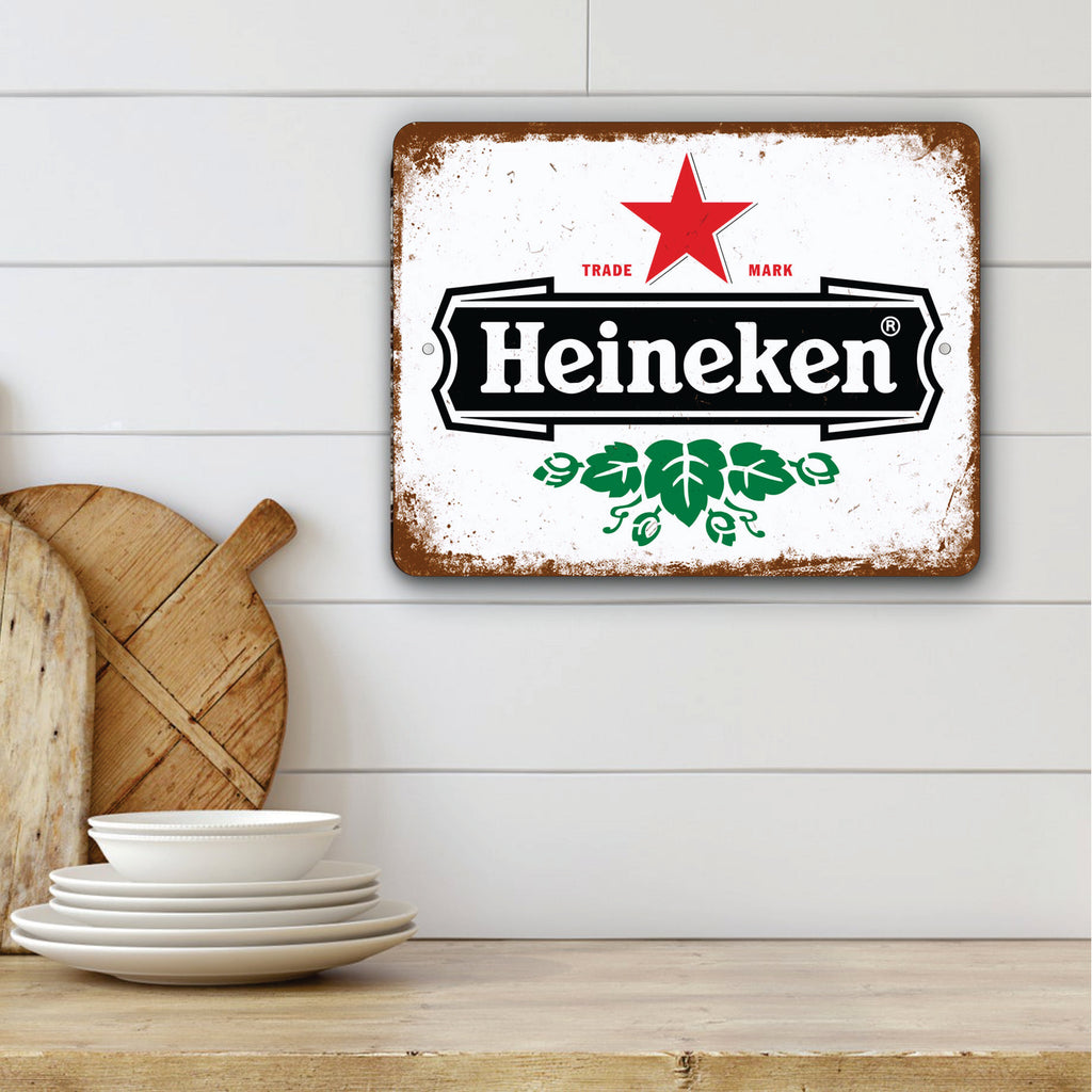 PLACA CERVEZA HEINEKEN