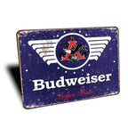 PLACA BUDWEISER LAGER BEER