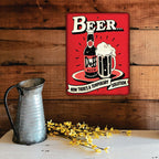 PLACA DUFF CERVEZA