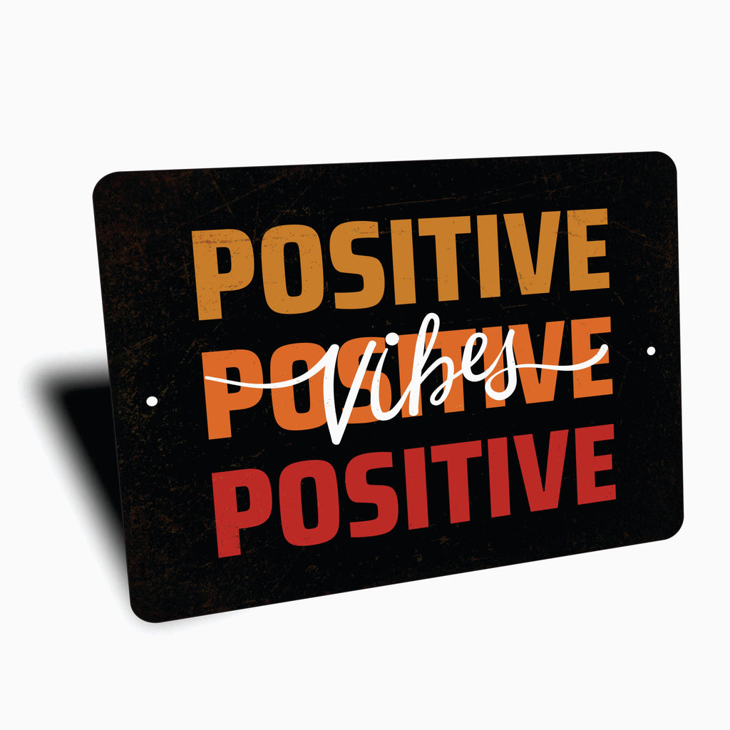 PLACA POSITIVE VIBES