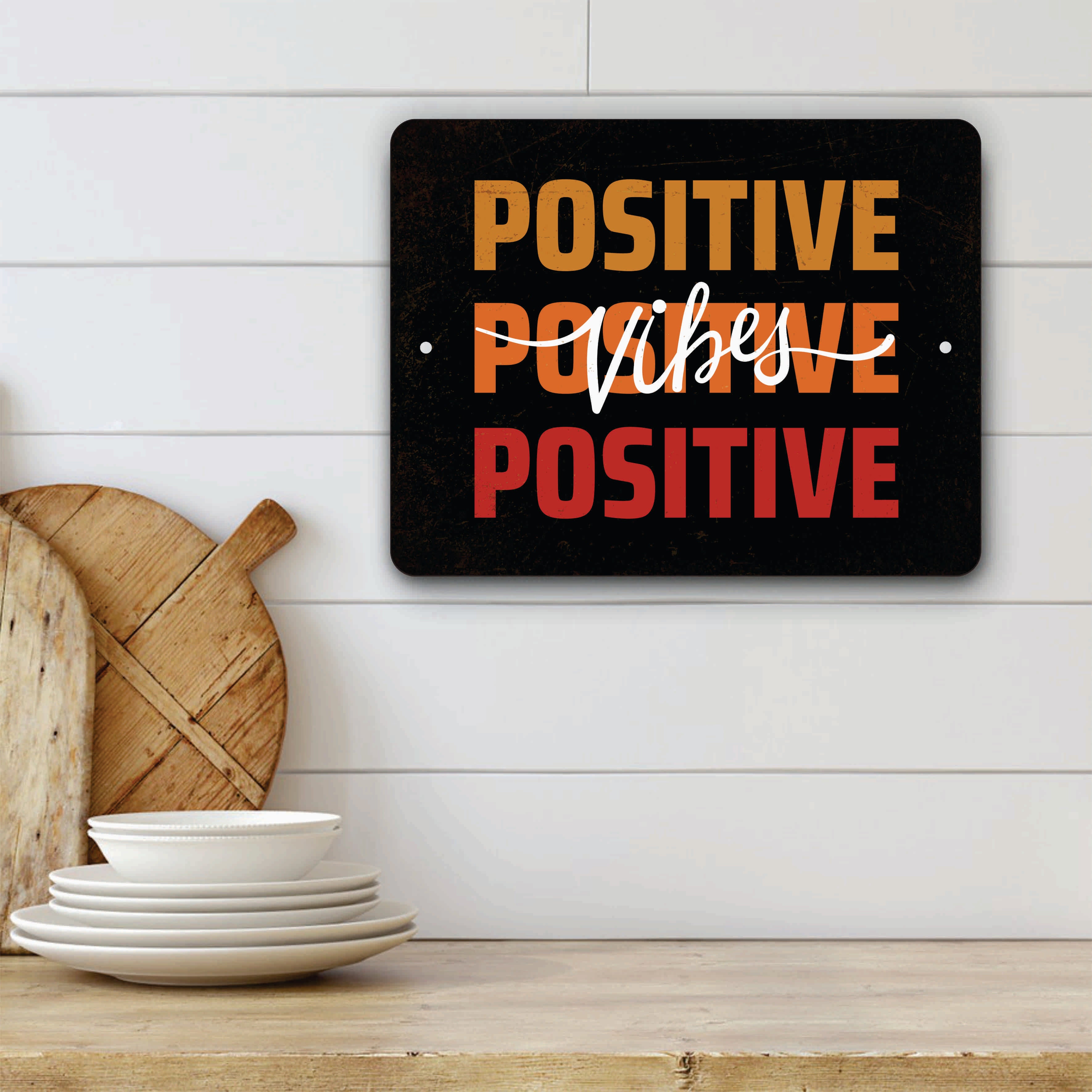 PLACA POSITIVE VIBES