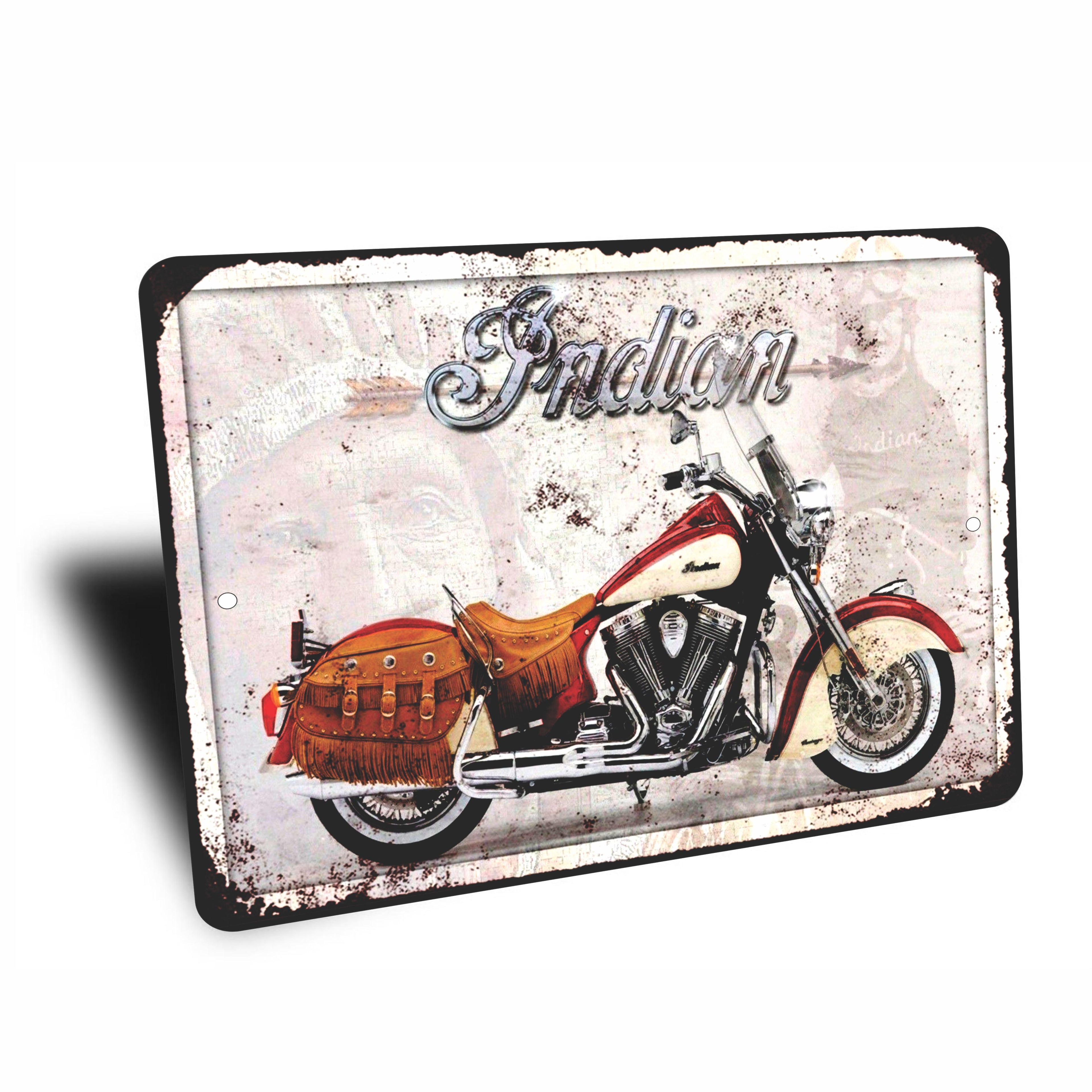 PLACA MOTO INDIAN