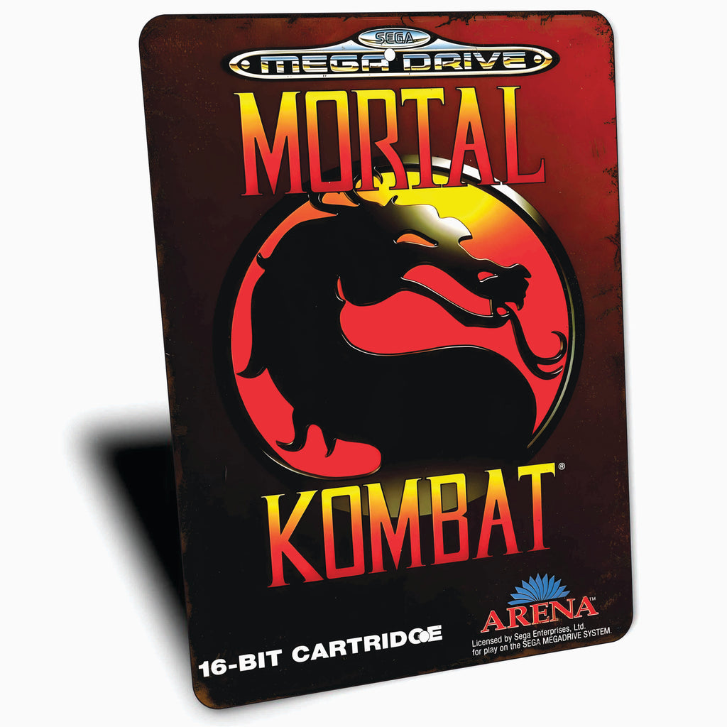 PLACA MORTAL KOMBAT