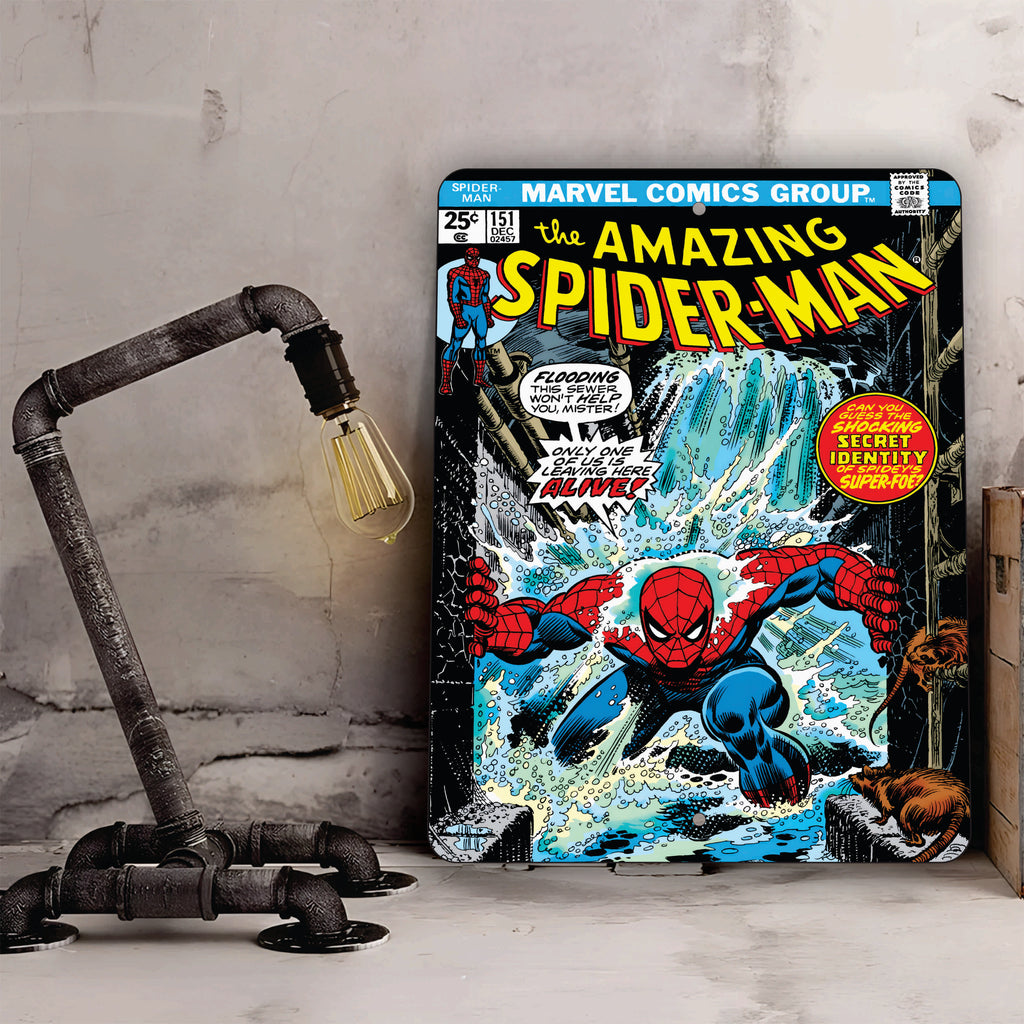 PLACA SPIDER-MAN SECRET IDENTITY