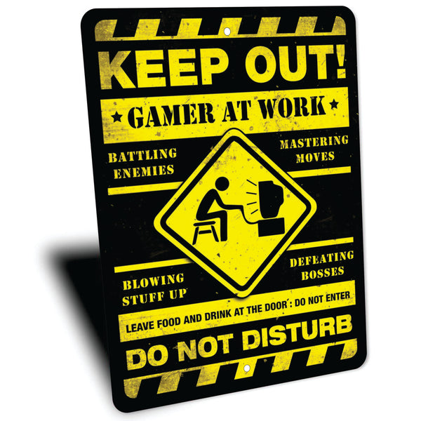 Gamer At Work