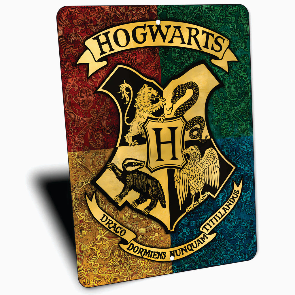 PLACA HARRY POTTER HOGWARTS