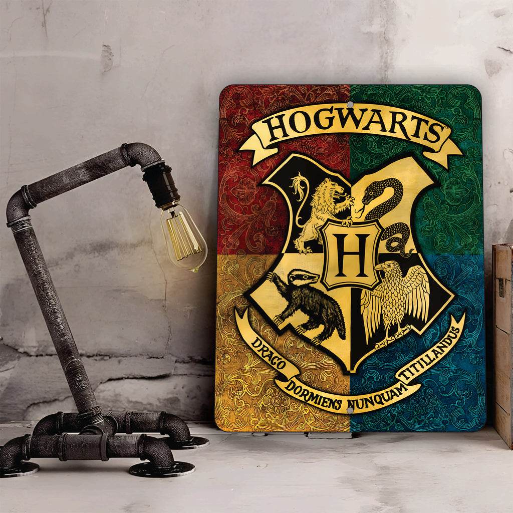 PLACA HARRY POTTER HOGWARTS