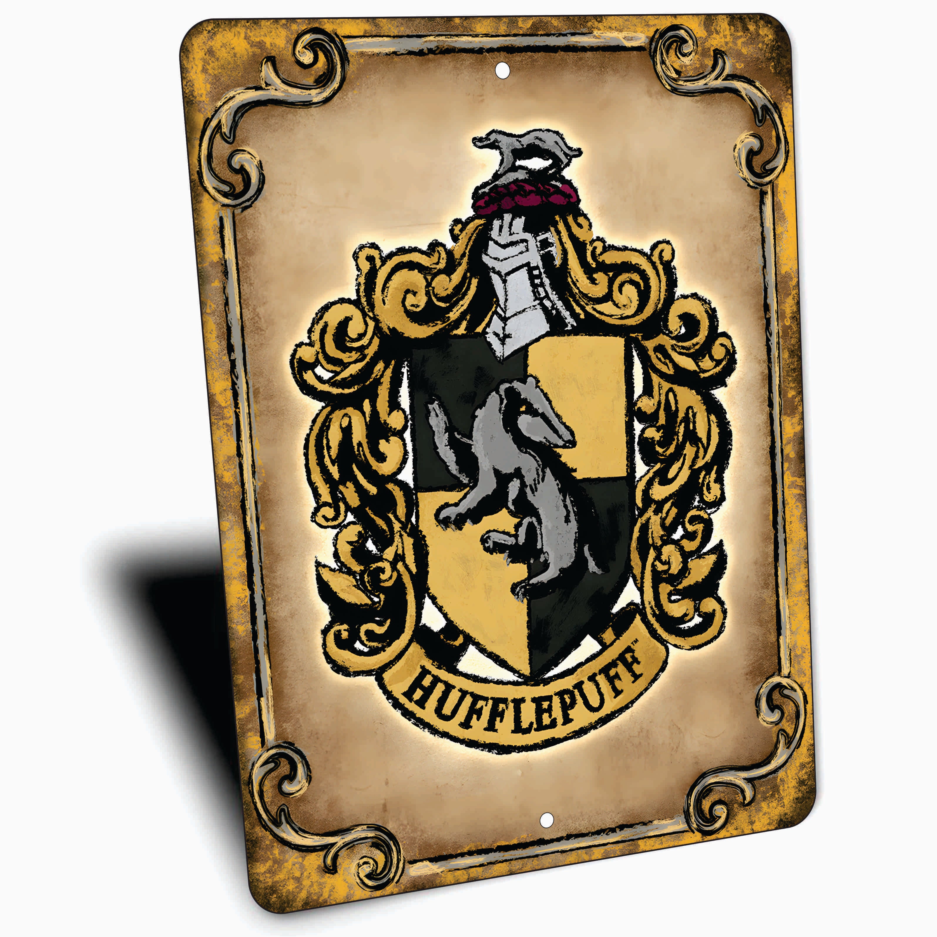 PLACA HARRY POTTER HUFFLEPUFF