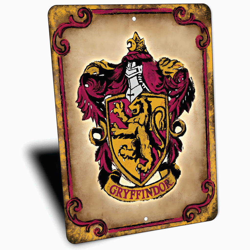 PLACA HARRY POTTER GRYFFINDOR
