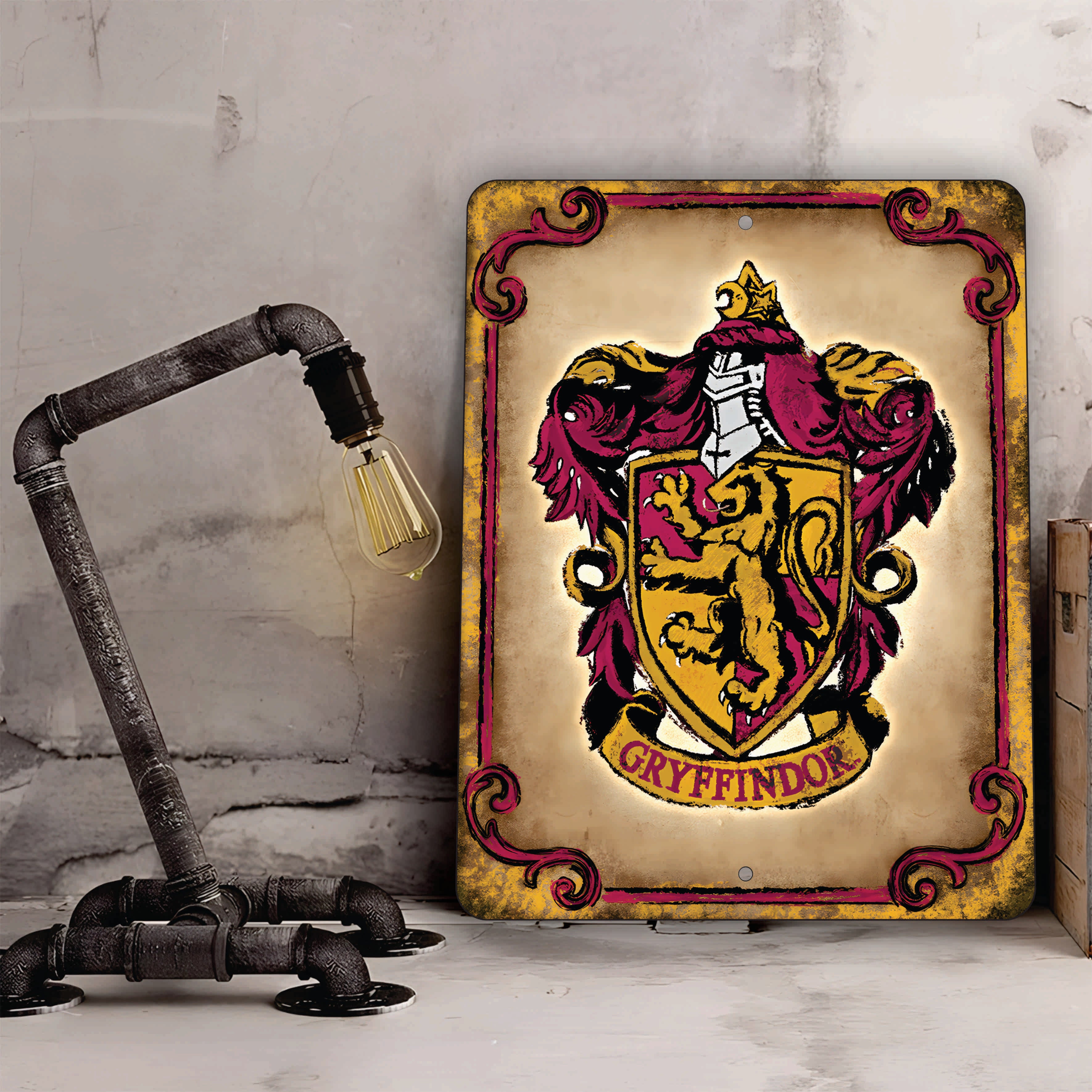 PLACA HARRY POTTER GRYFFINDOR